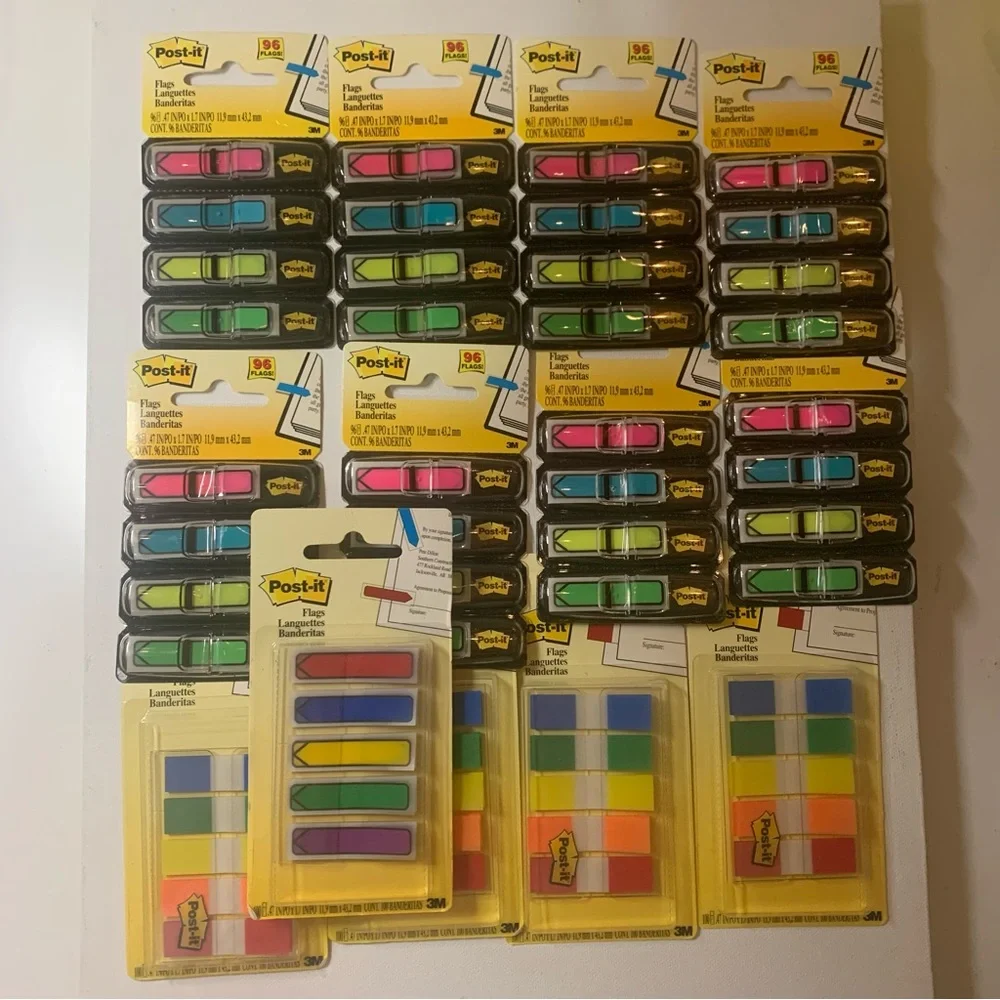 Bundle of 13 sticky note tabs
